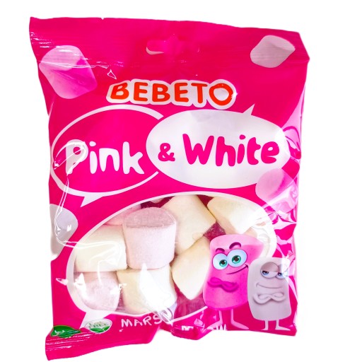 BEBETO MARSHMALLOW PINK & WHITE 60g DÁTUM: 2024/07/18
