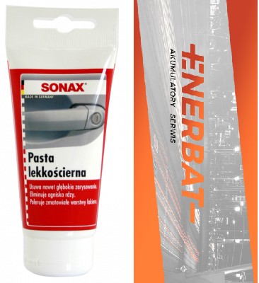 ĽAHKÁ BRÚSNA PASTA TUBA 75ML SONAX PAR 320100