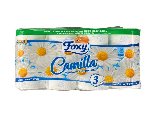 Toaletný papier FOXY CAMILLA 8 roliek