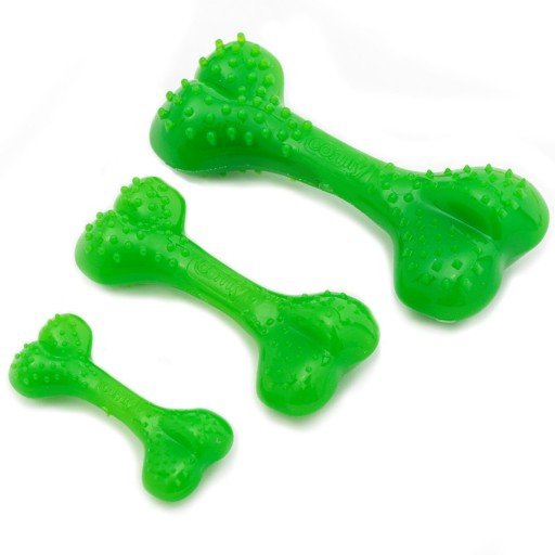 Pohodlná žuvacia kosť pre psa Dental Bone Mint, zelená, 16,5 cm