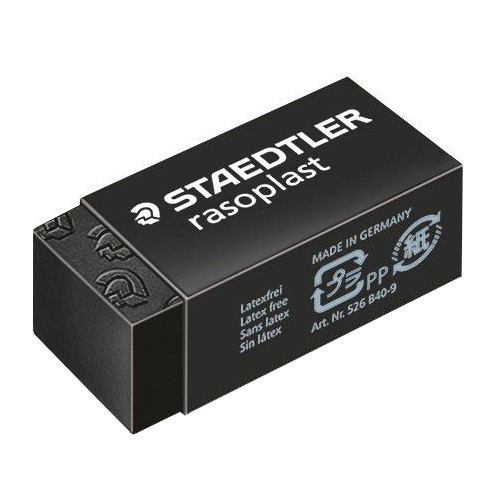 Guma na ceruzky Rasoplast - Staedtler - čierna