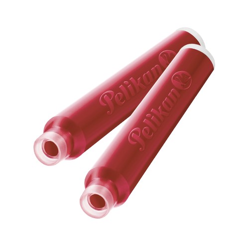 Atramentové kazety SHORT - Pelikan - bal 6 ks - ČERVENÁ