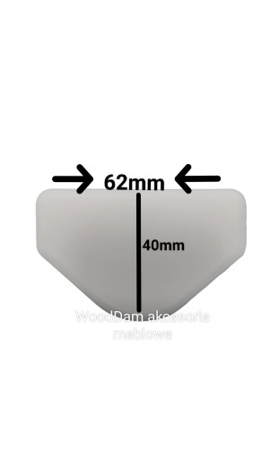 Krytka otvoru na pánt fi35mm Biela 10 ks