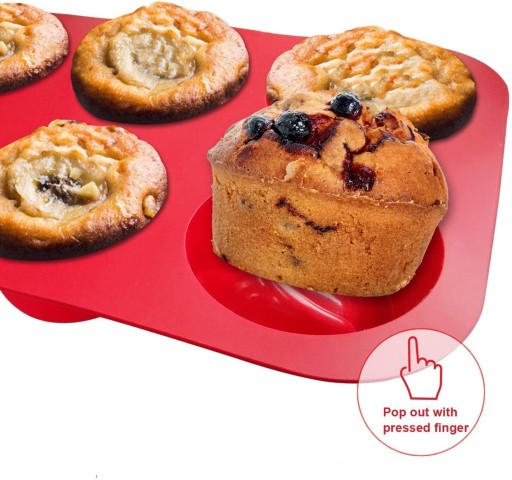 SILIKÓNOVÁ FORMA NA COOKIES, MUFFÍNY