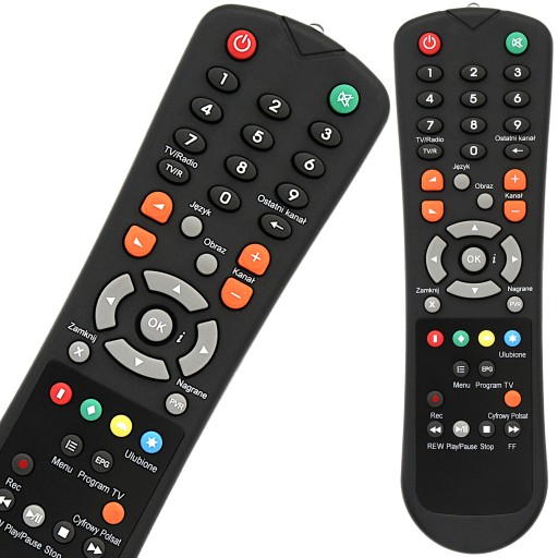 POLSAT DIGITAL DIGITAL DECODER REMOTE HD2000 HD3000 HD5000