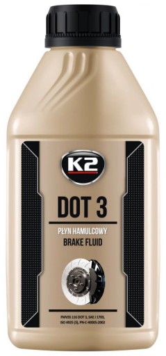 K2 DOT 3 BRZDOVÁ KVAPALINA 0,5L
