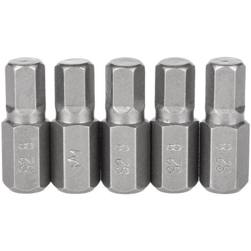C3252 Imbusový bit M6 30x10 mm 5 ks S2 Richmann oceľ