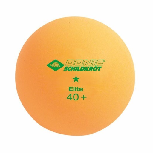 DONIC Elite loptičky na stolný tenis * Oranžová - 3 ks.