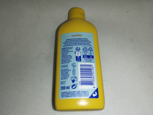Bebilild Body Milk telové mlieko pre deti 200 ml