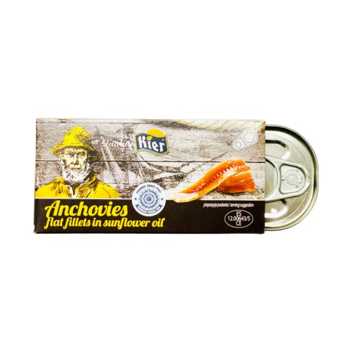 Sardelové filé Sardely v oleji 45g Srdiečka