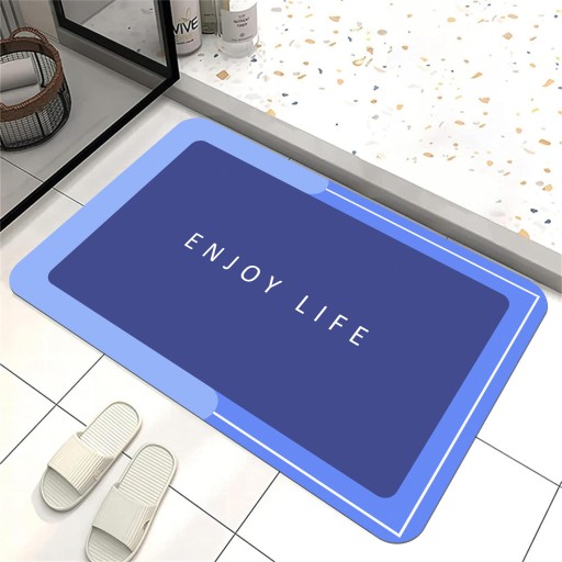 KÚPEĽŇOVÁ PODLOŽKA RÝCHLOSCHNÚCE ABSORPČNÝ PROTIŠMYKOVÝ koberček do kúpeľne