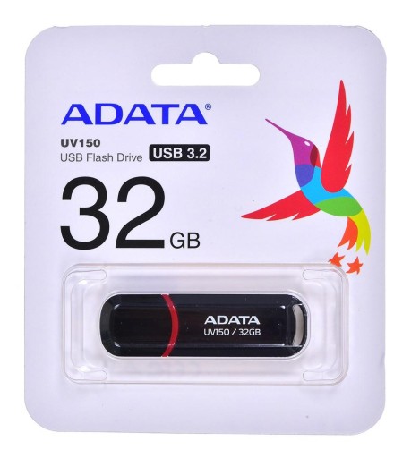ADATA UV150 AUV150-32G-RBK kľúč 32GB USB 3.0 čierny