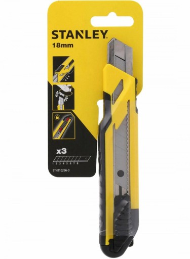 STANLEY Nôž 18mm + 3ks PLASTIC STHT10266-1