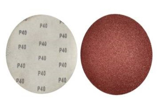 Kotúče na suchý zips 225 mm P 100 brúsny papier 10 ks celodiskový žirafa