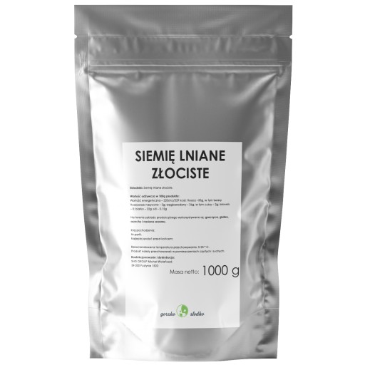ZLATÁ ĽANOVÉ SEMIENKO zlaté ľanové semienka 1kg