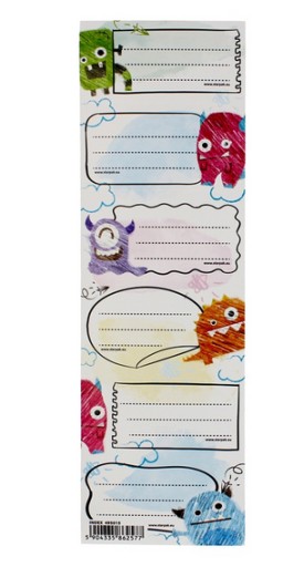 NÁLEPKY NA NOTEBOOK STARPAK MONSTER 495015