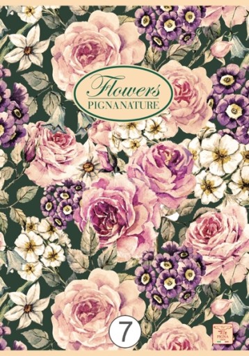 NOTEBOOK A5 42K LI PIGNA NATURE FLOWERS ECO 0208835C
