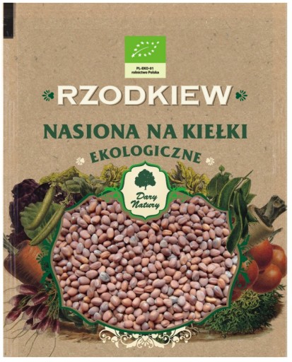 Semená reďkovky na klíčky 30g - Dary Natury