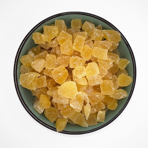 Kandizovaný ananás kocky 500g Bakamo