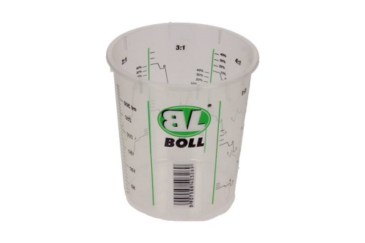 PLASTOVÁ NÁDOBA SO SCHÉMOU 400ML / BOLL BOLL CHEMICAL/CHEMICAL