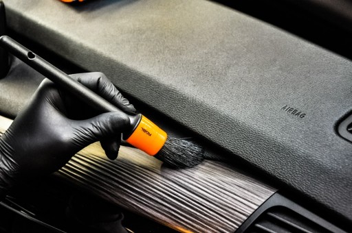 Okrúhla kefa na detaily ADBL 31 mm kefa na detaily na umývanie automobilov