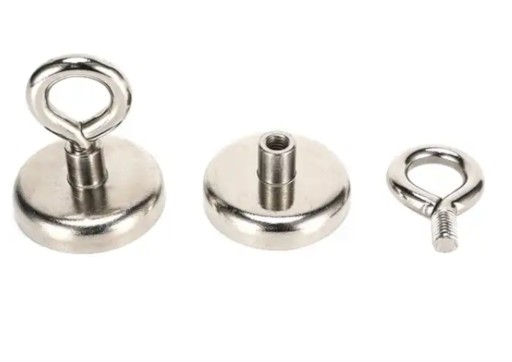 MAGNETICKÝ DRŽIAK SILNÝ NEODYMIOVÝ MAGNET S UCHOM Ø12 mm 2kg