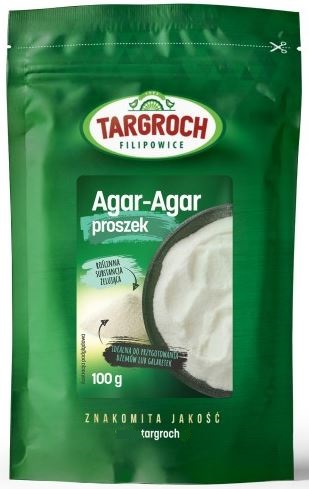 Targroch Agar Agar prášok Vegánska želatína na sladké jedlá a omáčky 100g