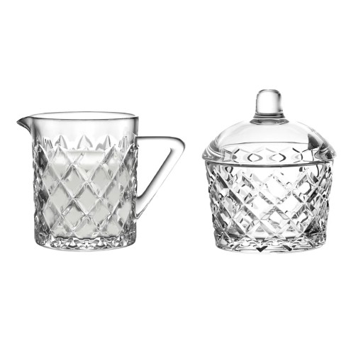 Cukornička 210 ml a kanvička na mlieko Altom Design Karo 200 ml