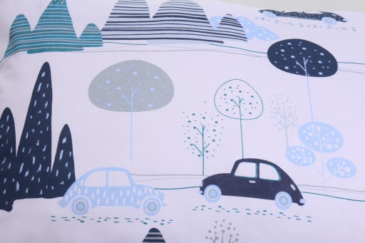 OBLIEK NA VANKÚŠ 40x60 cm BAVLNA 100% JASIEK BABYMAM Zips