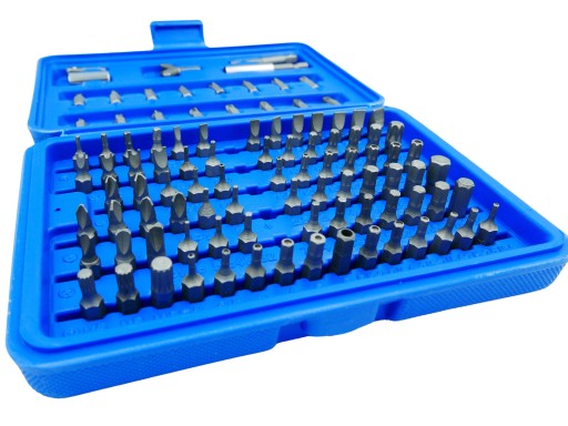 BROTY TORX IMBUS HROTY NA SKRUTKOVAČKY, SADA 100 ks