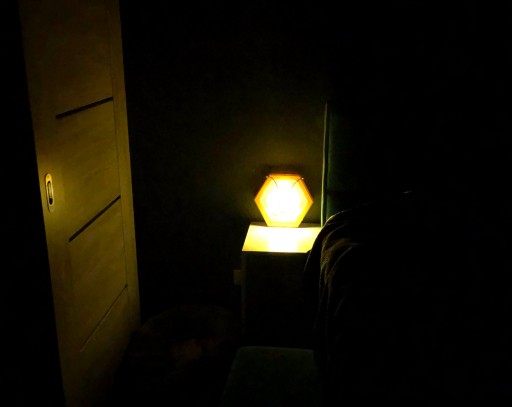 Yellow Bee LED nočná lampa Bee, na batérie, 2 režimy