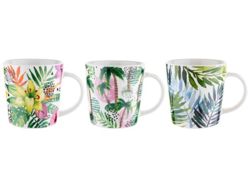 New Bone China Florina Hawaii hrnček 400 ml mix