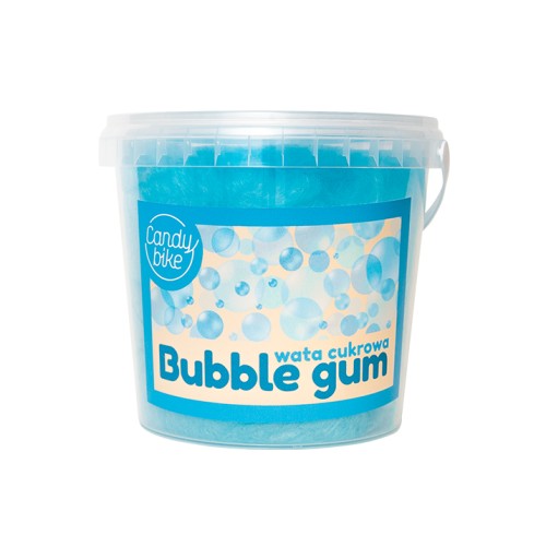Cukrová vata vo vedierku s príchuťou Bubblegum 1L darček