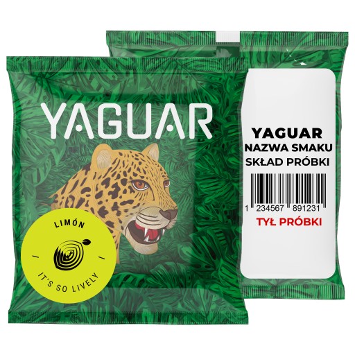 Yerba Mate Yaguar Limon Citrón vzorka 50g