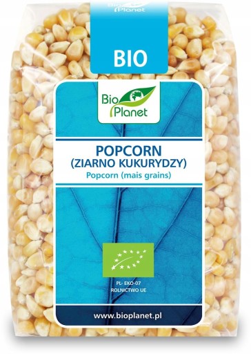POPCORN (KUKURIČNÉ ZRNKY) BIO 1 kg - BIO PLANÉTA