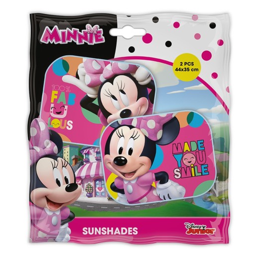 SLNEČNÉ ČEPELE NA ŠTÍTY NA AUTO 2 KS Disney MINNIE