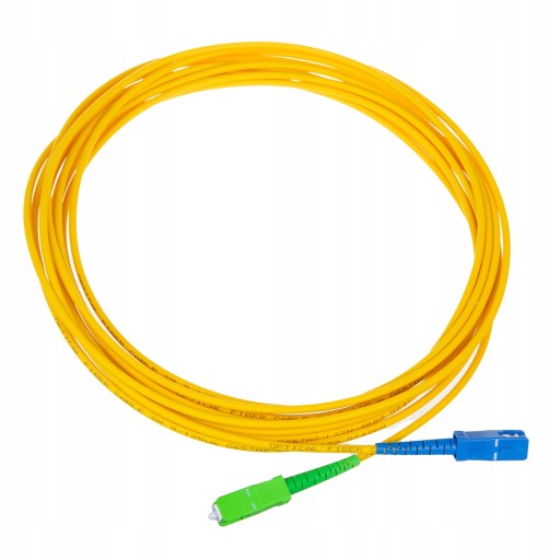 Optický patch kábel SC/APC-SC/UPC kábel 3m single-mode Maclean BYDGOSZCZ