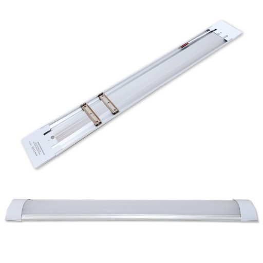 Prisadené LED panelové svietidlo 18W 1600lm 60cm za studena pre garážovú dielňu