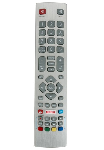 DIAĽKOVÝ SHARP AQUOS SHW/RMC/0120N STRIEBORNÝ