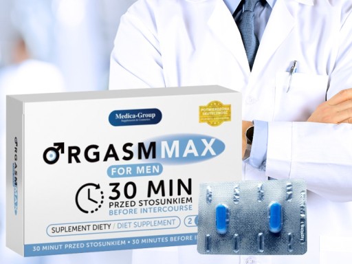 Erekčné kapsuly Orgasm Max pre mužov