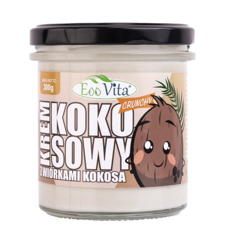 Kokosový krém s hoblinami BEZ CUKRU 300g VEGAN