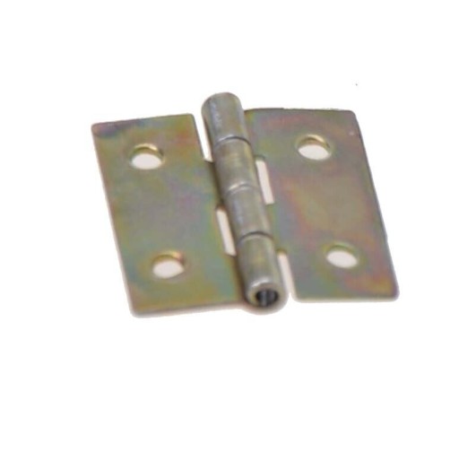 Pletený pánt 20 x 18mm, pozinkovaný zlato, 50 ks
