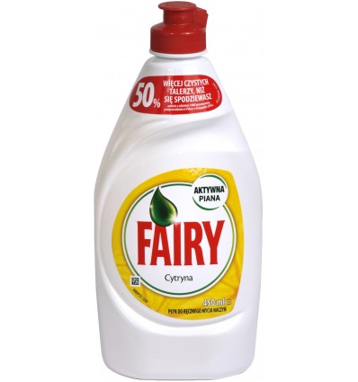 Fairy – Prostriedok na umývanie riadu, 450 ml – Citrón