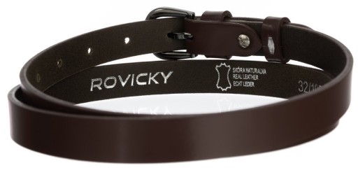Elegantný úzky dámsky opasok Rovicky