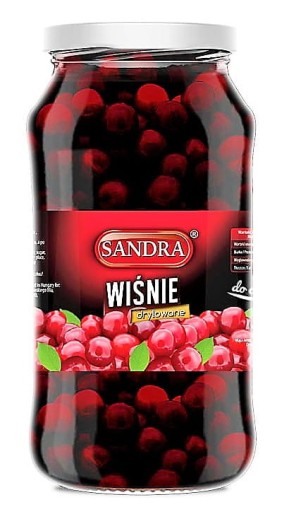 Sandra Pitched čerešne 720 ml