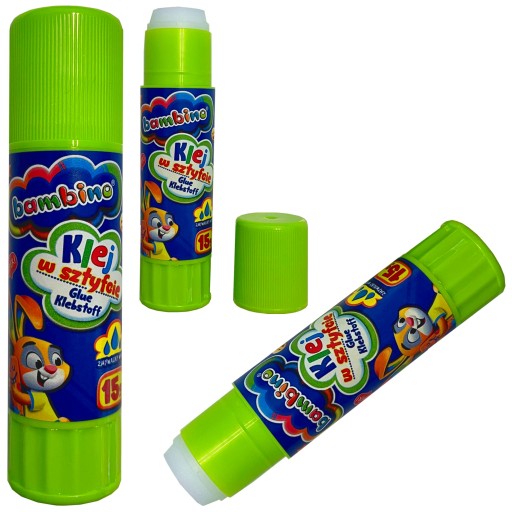 BAMBINO ŠKOLSKÉ LEPIDLO MINI ZOO TYČ 15g