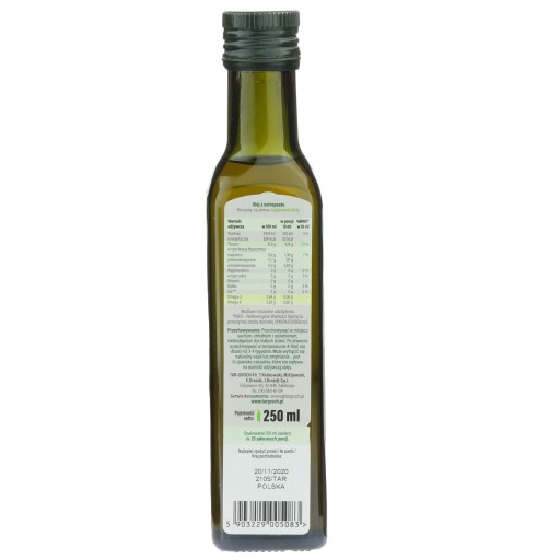 OLEJ LISOVANÝ ZA STUDENA 250ML