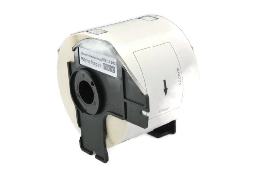 Popisovacia páska kompatibilná s držiakom Brother 62x100 mm DK11202