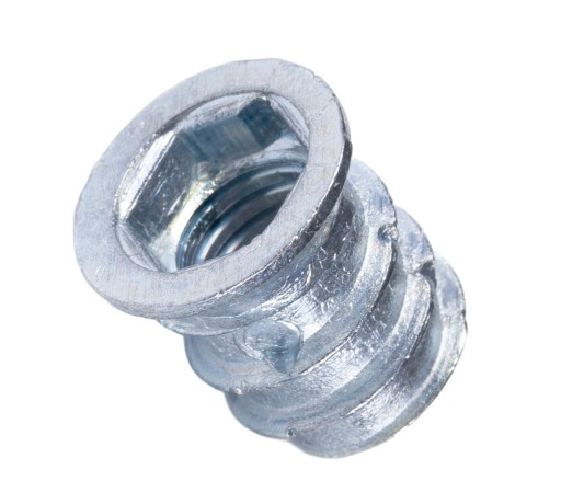 10 x zásuvka M6x10, skrutkovacia matica, rampa, vybranie