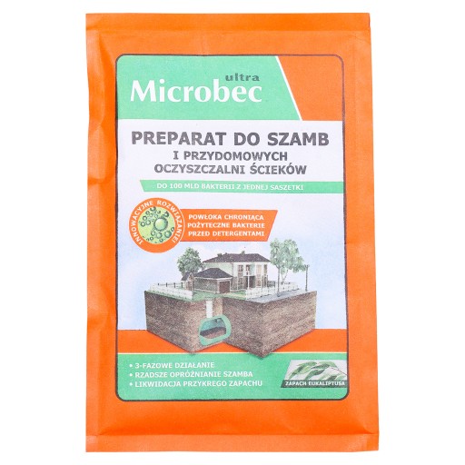 BROS MICROBEC PRÍPRAVOK NA Septiky 25g EUKALYPTUS